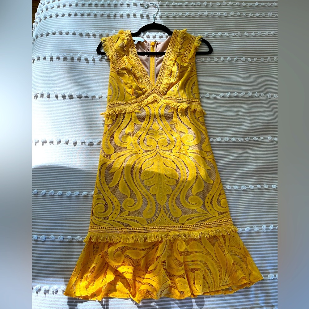 RYSE The Label yellow dress, XS